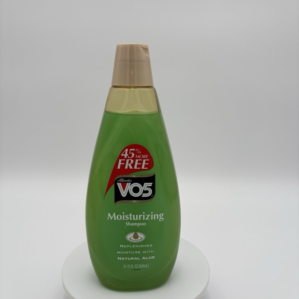 Vintage Alberto VO5 Moisturizing Shampoo‎ NOS Extra 45% 21oz